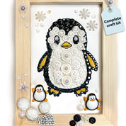 Penguin Frame DIY Craft Kit