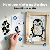 Penguin Frame DIY Craft Kit