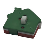 Gingerbread House Button – Christmas Craft & Sewing Embellishment