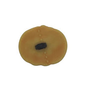 “Pumpkin with Bat Craft Button – Halloween Embellishment”