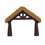 Nativity Stable Button – Christmas Craft & Sewing Embellishment