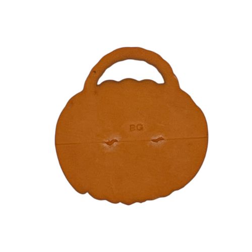 Pumpkin Treat Pail Craft Button – Jack-O’-Lantern Candy Bucket