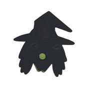 Witch Face Craft Button – Spooky Halloween Embellishment