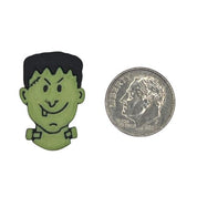 Frankenstein Monster Craft Button – Halloween Embellishment