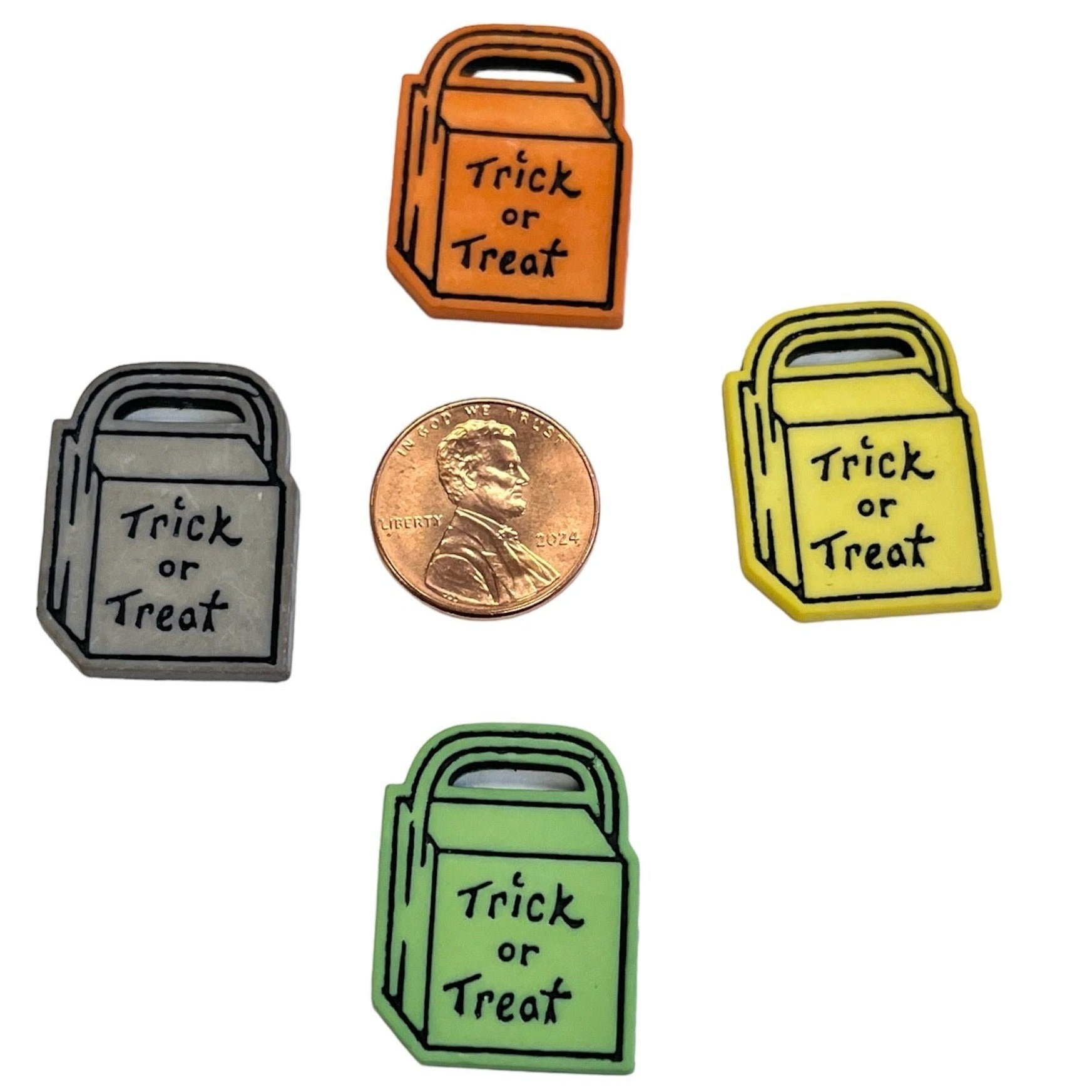 Trick or Treat Bag Bulk Button