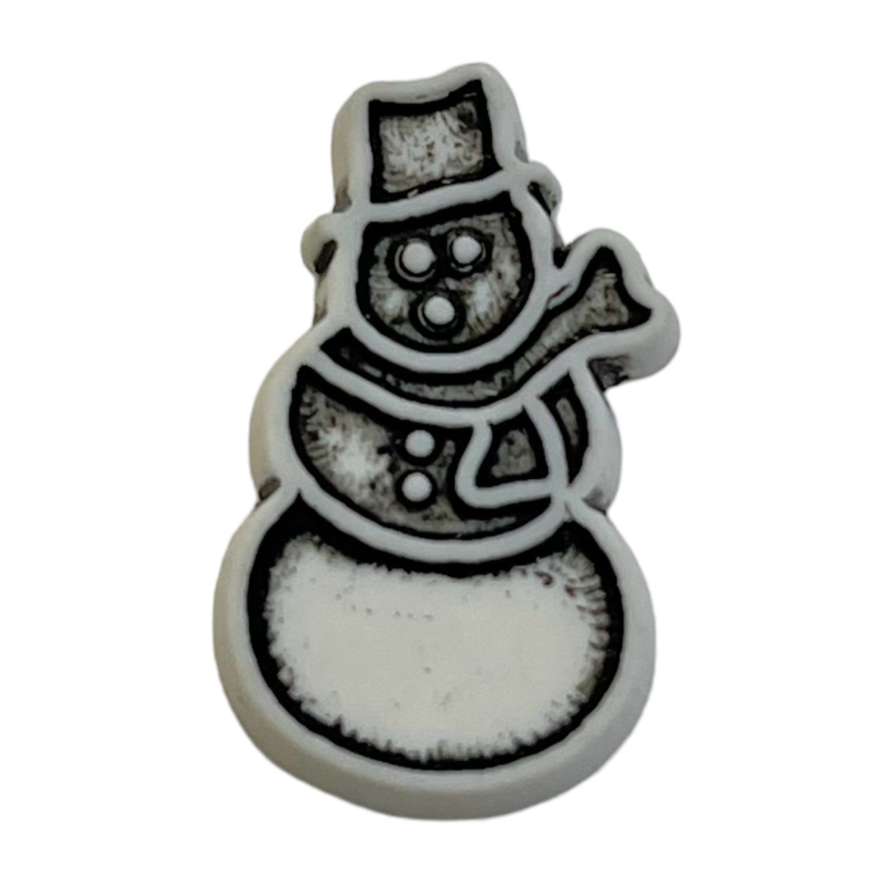 Little Snowman Bulk Button