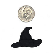 Witch Hat Craft Button – Classic Black Halloween Embellishment