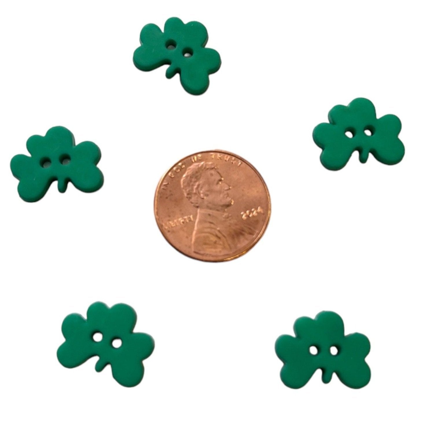 Four Leaf Clover Bulk Button