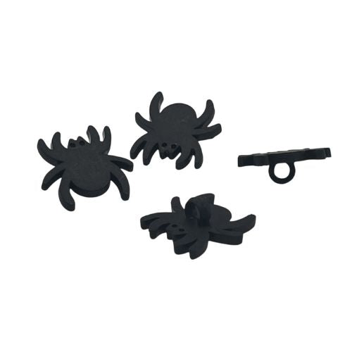 Spider Craft Button – Creepy Halloween Embellishment