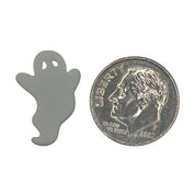 Ghost Craft Button – White Halloween Sewing & Scrapbooking Embellishment