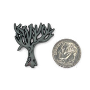 Leafless Tree Craft Button – Spooky Halloween Embellishment