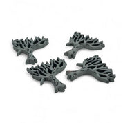 Leafless Tree Craft Button – Spooky Halloween Embellishment