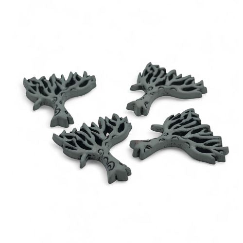 Leafless Tree Craft Button – Spooky Halloween Embellishment