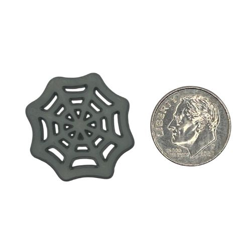 Spider Web Craft Button – Halloween Sewing & Scrapbooking Embellishment
