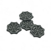 Spider Web Craft Button – Halloween Sewing & Scrapbooking Embellishment