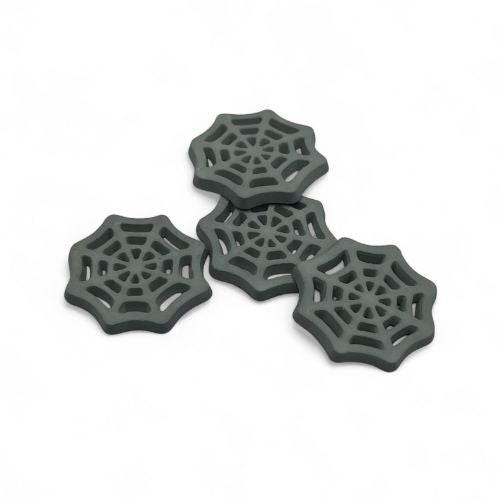 Spider Web Craft Button – Halloween Sewing & Scrapbooking Embellishment