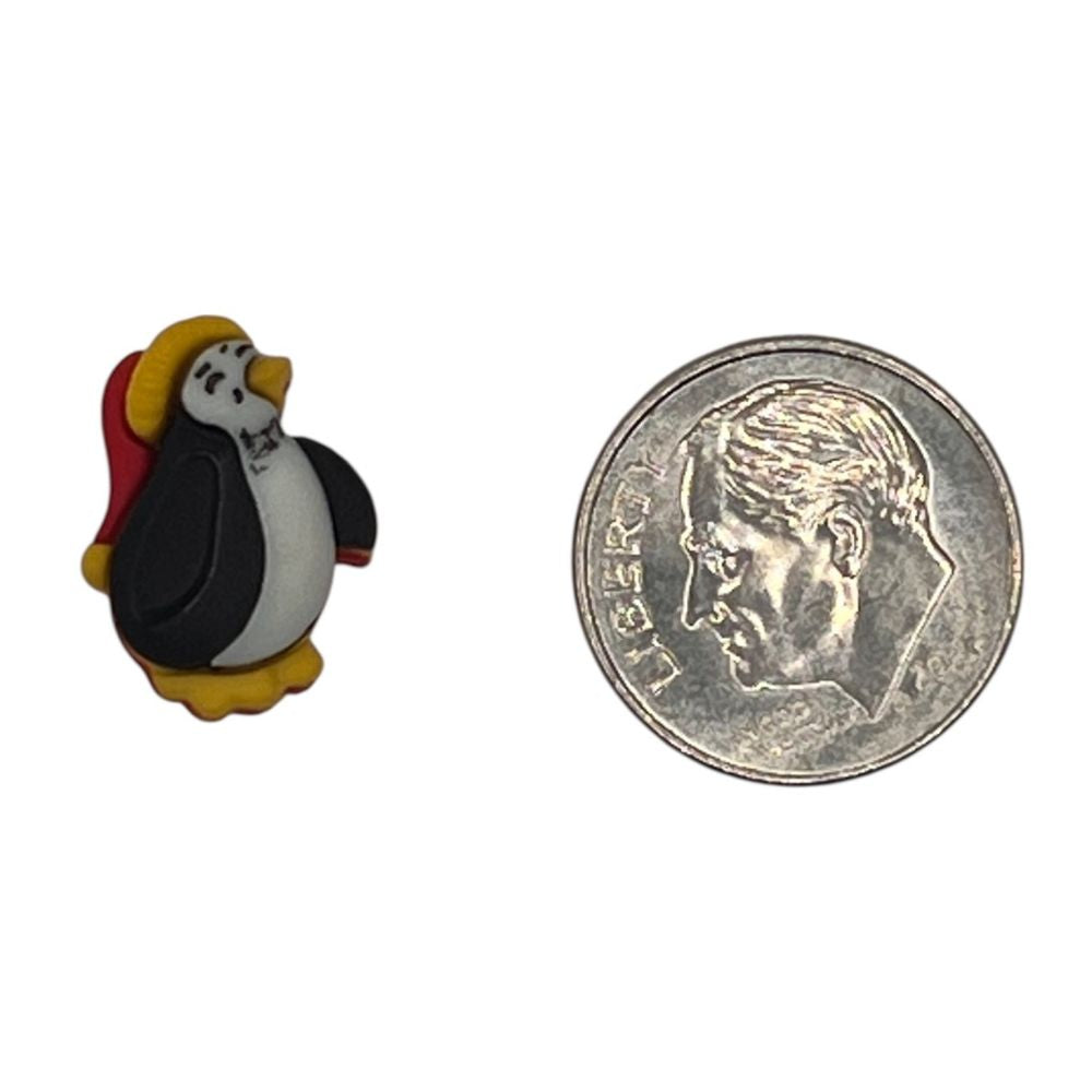 Christmas Penguin – Holiday Craft & Sewing Button