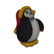 Christmas Penguin – Holiday Craft & Sewing Button