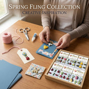 Spring Fling 3D Craft Buttons – 36 Piece Carded Set