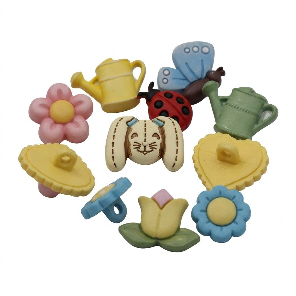 Spring Button Assortment