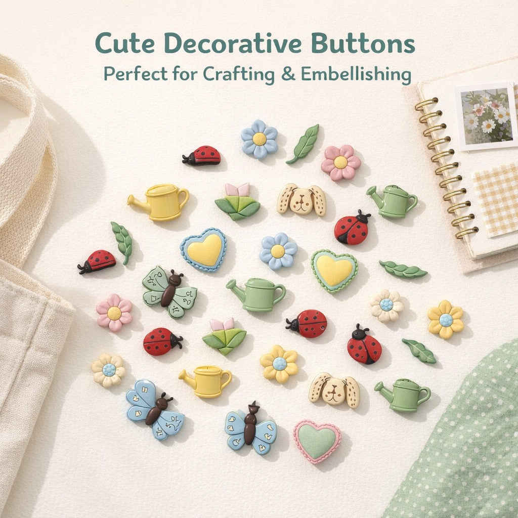 Spring Button Assortment