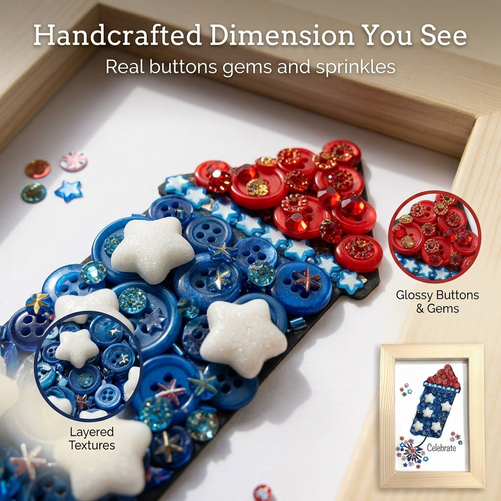 Firecracker Frame DIY Craft Kit