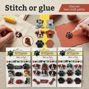 Pets and Pals Group Assorted 3D Pet Buttons – 36-Piece Set for Sewing, Scrapbooking & DIY Crafts