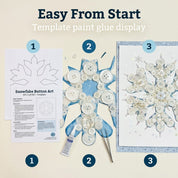 Snowflake Canvas DIY Craft Kit