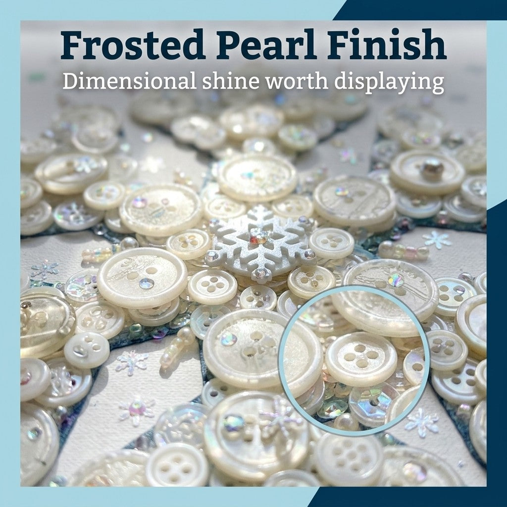 Snowflake Canvas DIY Craft Kit
