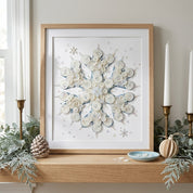 Snowflake Canvas DIY Craft Kit