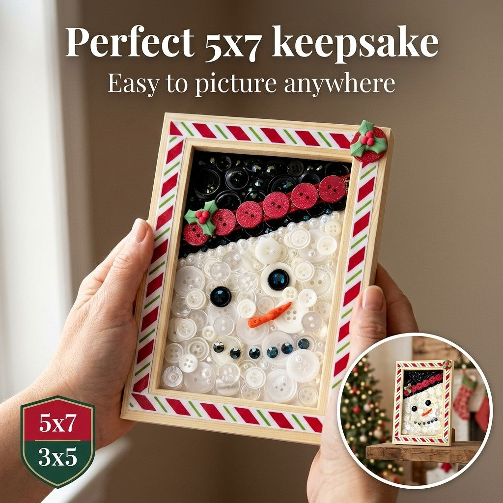 Snowman Frame DIY Craft Kit