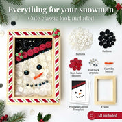 Snowman Frame DIY Craft Kit