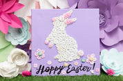 Hoppy Easter Bunny Button Art DIY Craft Kit