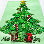 Traditional Christmas Tree Canvas DIY Craft Kit