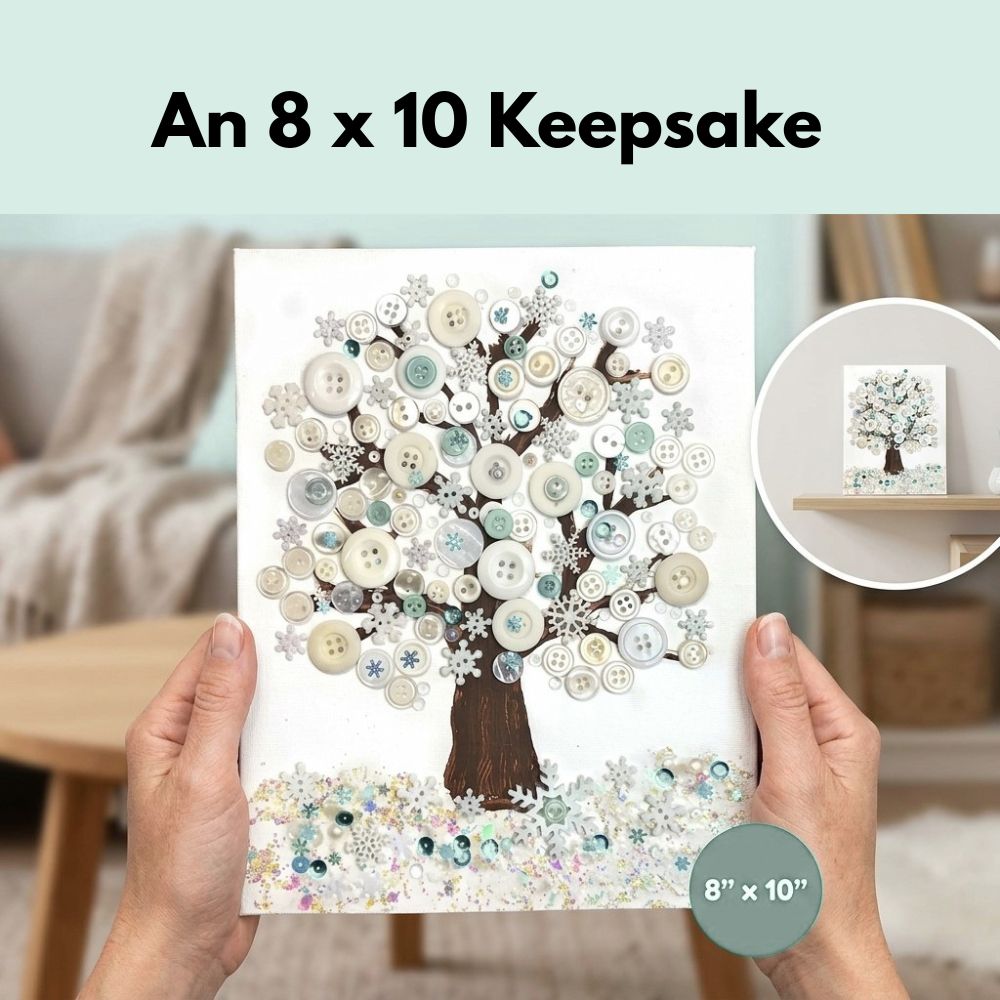Winter Tree Canvas DIY Craft Kit