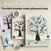 Winter Tree Canvas DIY Craft Kit