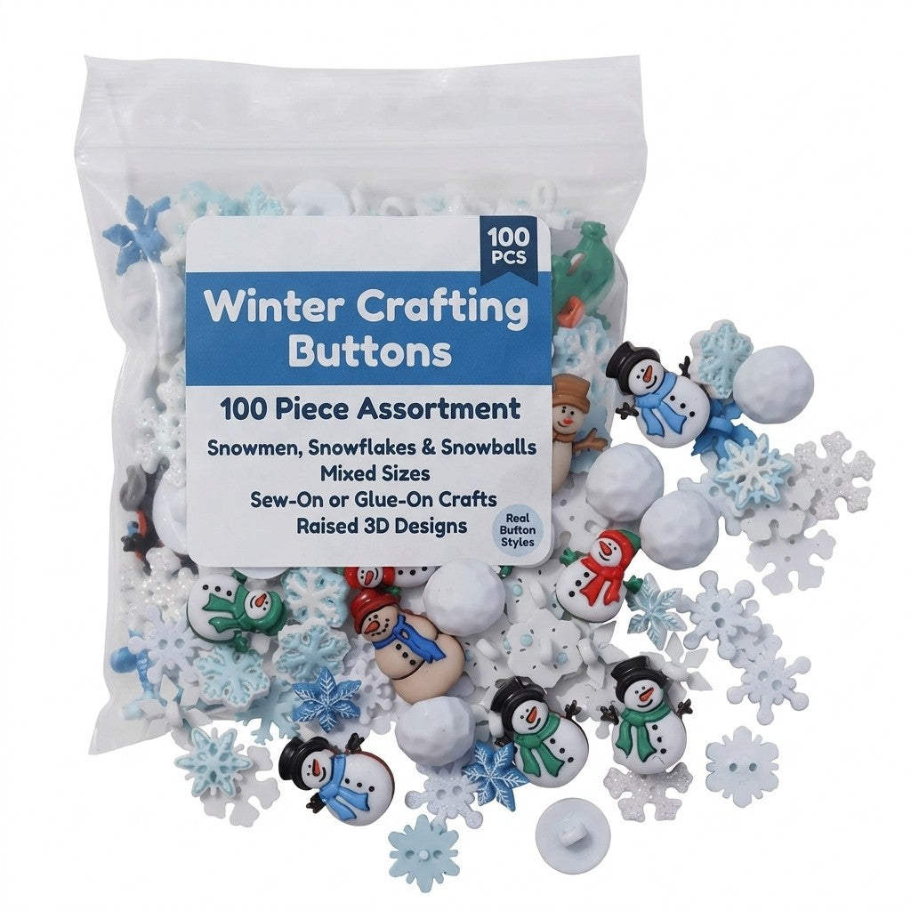 Winter Button Super Value Pack