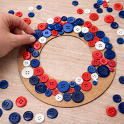 Patriotic Wreath DIY Craft Kit