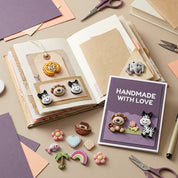 Zoo Animal Novelty Button Assortment