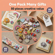 Zoo Animal Novelty Button Assortment