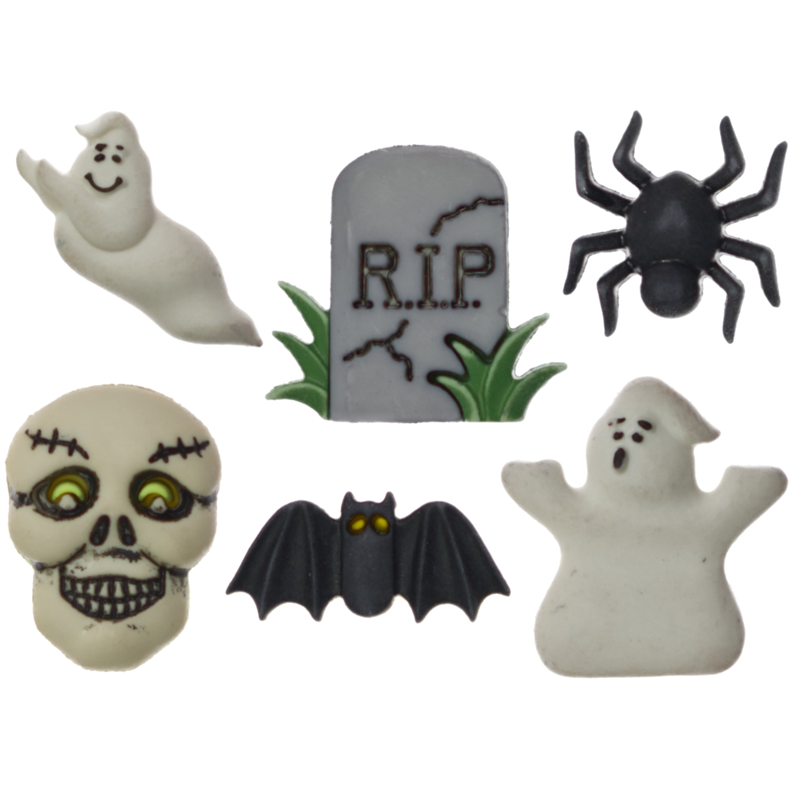 Halloween Ghost Buttons | Buttons Galore & More – Buttons Galore and More