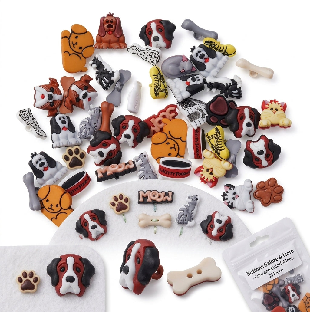 Pet Button Assortment