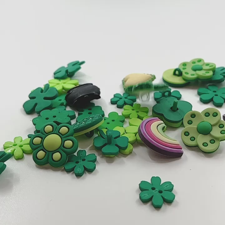 St. Patrick's Day Novelty Button Assortment-5