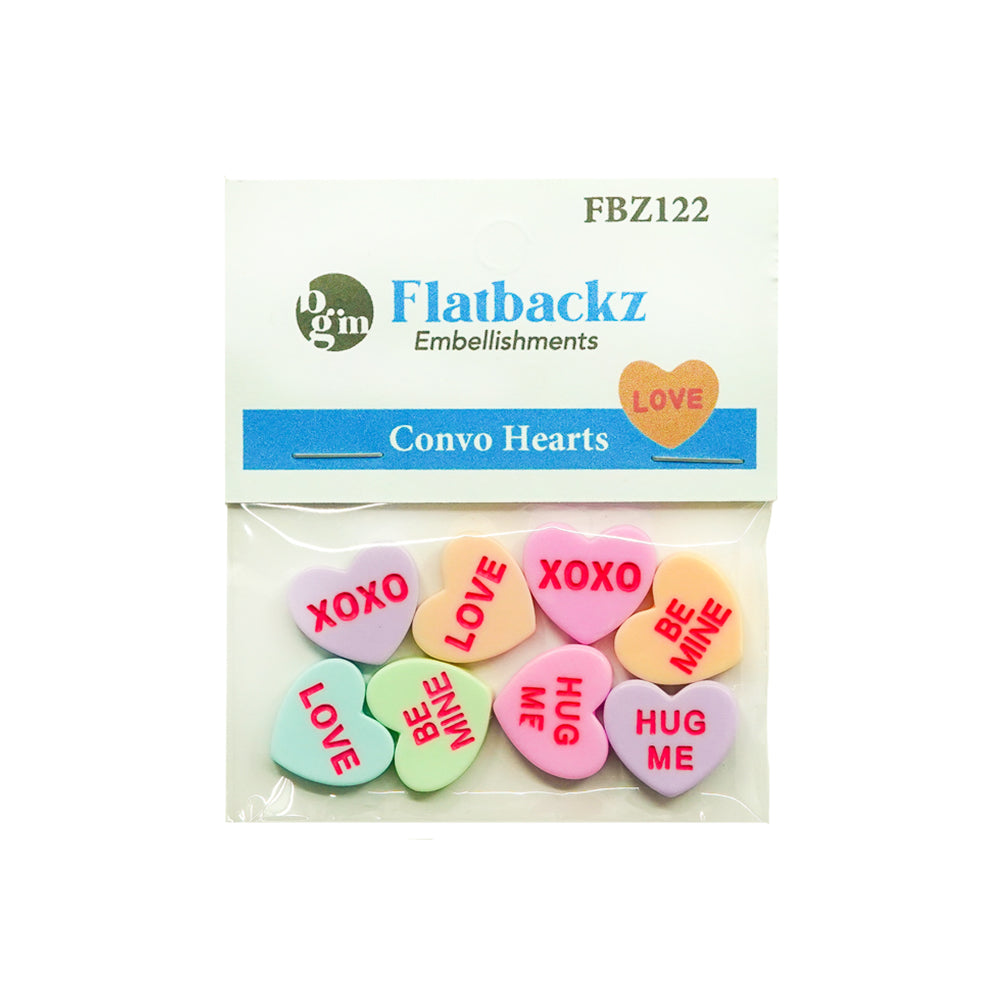 Convo Hearts Flatbackz
