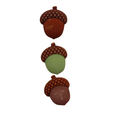 Harvest & Fall Themed 3D Buttons | Buttons Galore and More