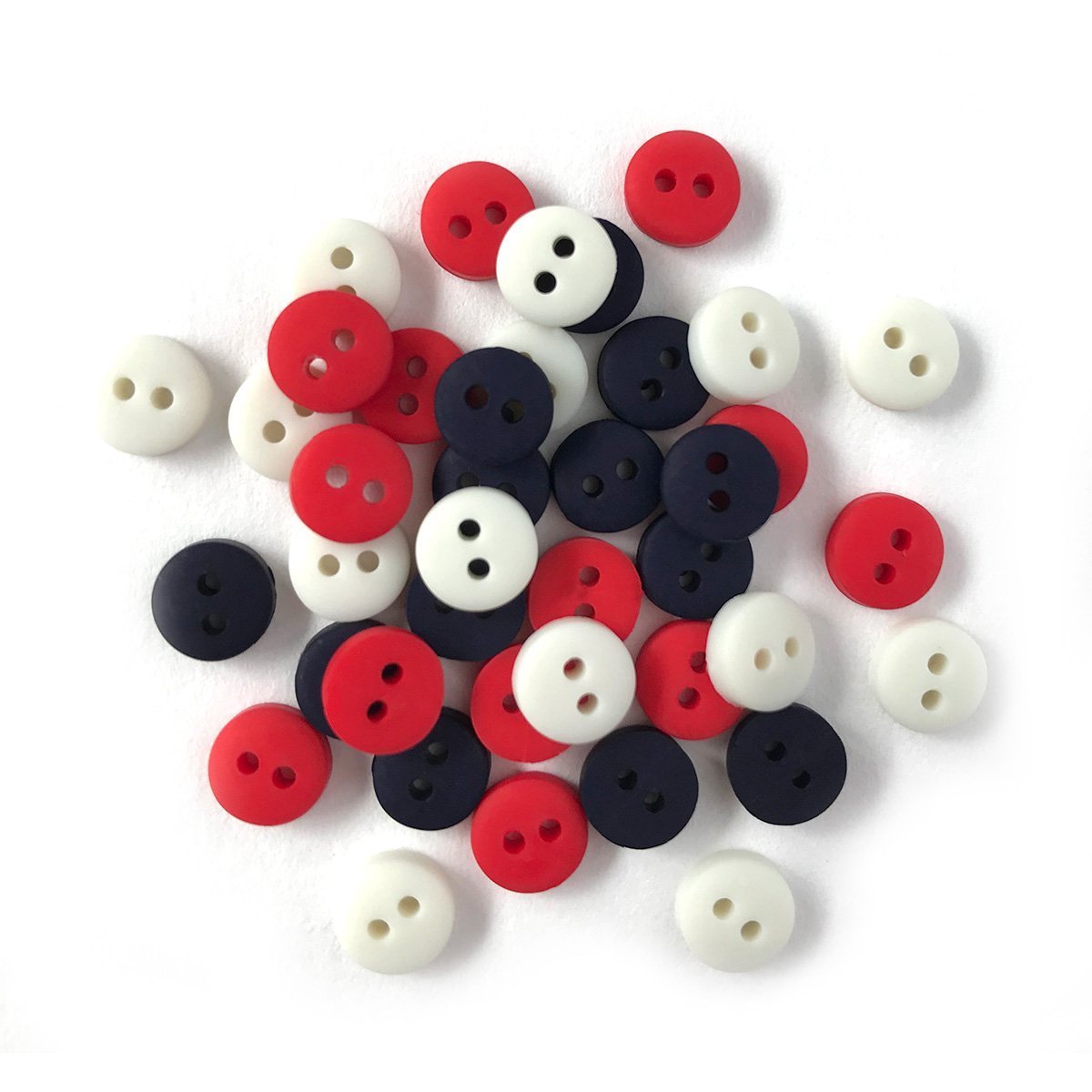 Buttons Galore Tiny Sewing Buttons - All American – Buttons Galore and More