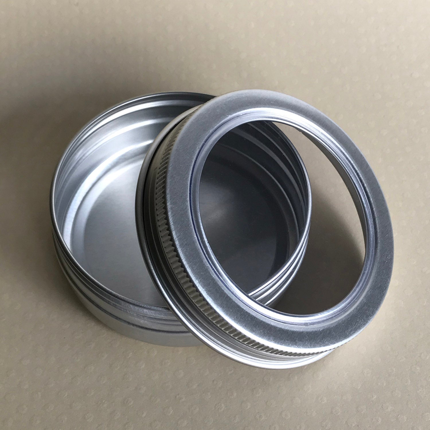Aluminum Tin Cans Storage Containers - Buttons Galore and More