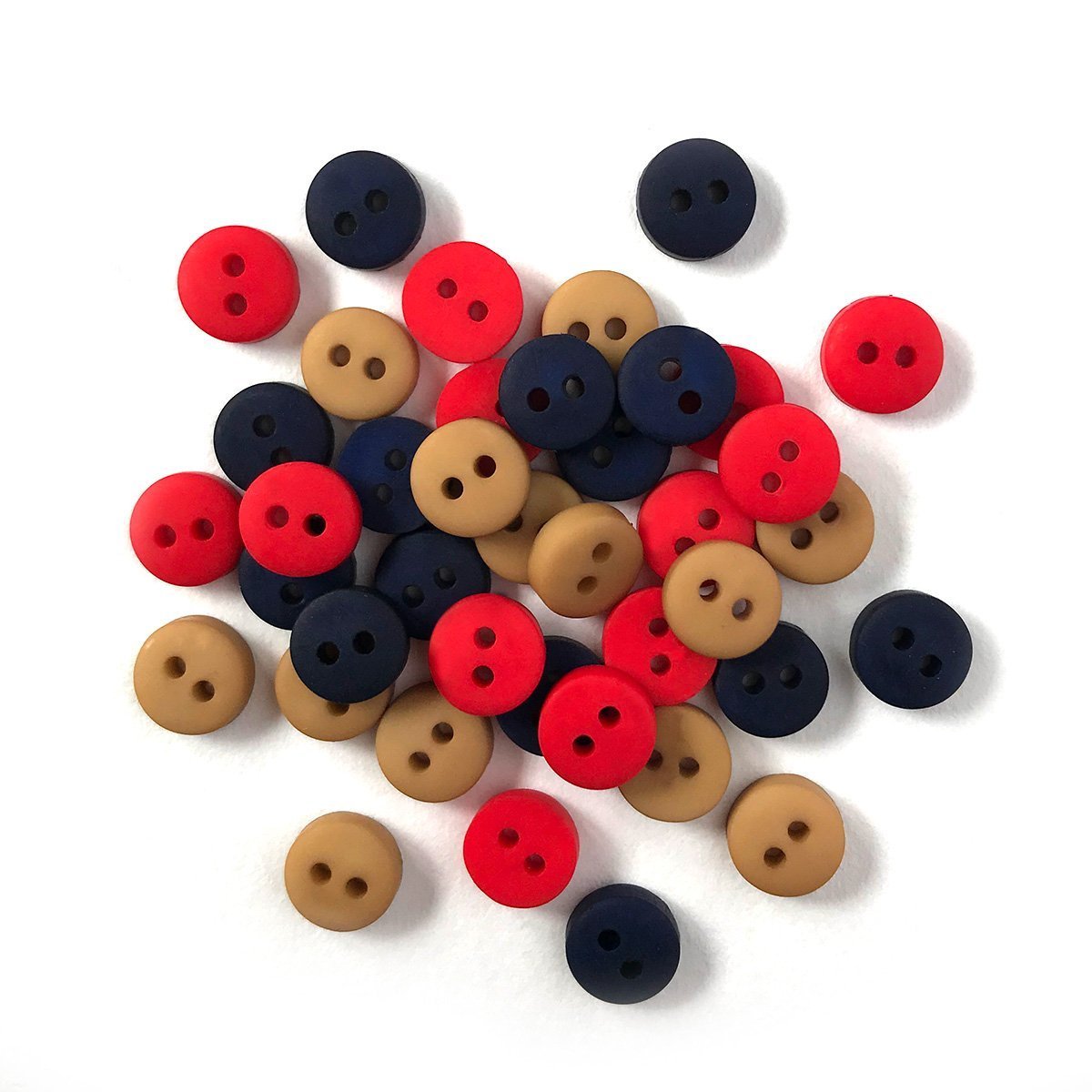 Buttons Galore Tiny Sewing Buttons - Americana – Buttons Galore and More