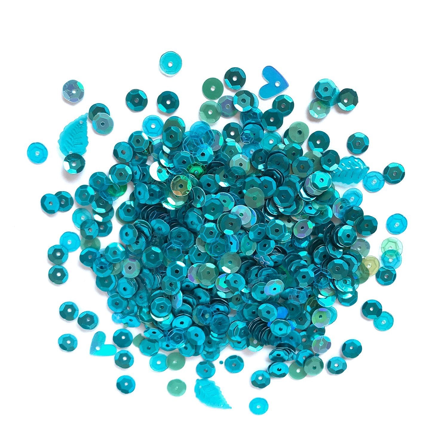 Aquamarine Mix - SEQV105 - Buttons Galore and More
