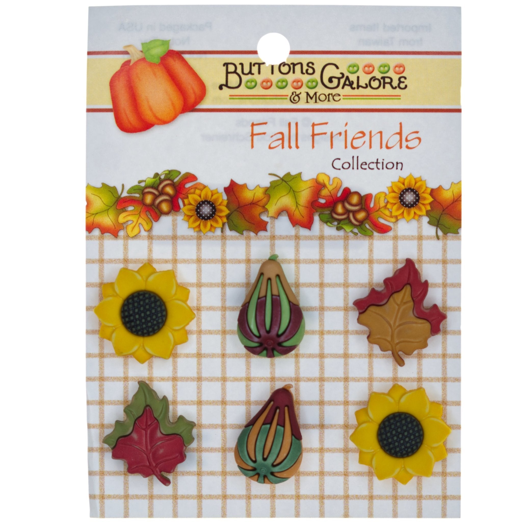 Fall Buttons & Embellishments | Autumn Buttons | Buttons Galore and More